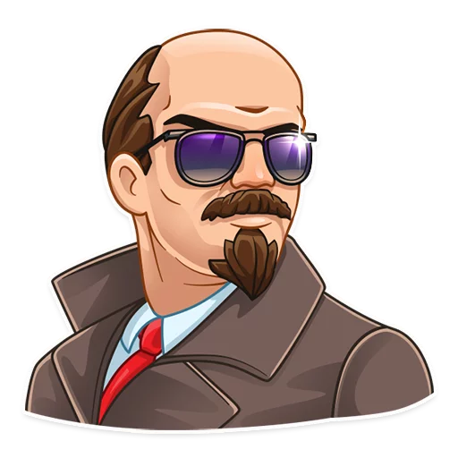 cartoon human face illustration