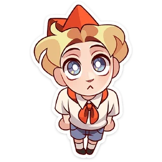 Стикер Владик 2.0 | @vkspoilertg - 7