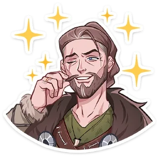 Стикер Владимир без надписей • @TgSticker - 1