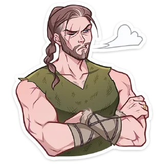 Стикер Владимир без надписей • @TgSticker - 7