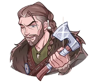 Стикер Владимир без надписей • @TgSticker - 8