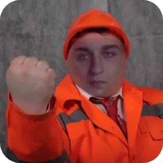Стикер VladisLove the builder 👷‍♂️ - 3