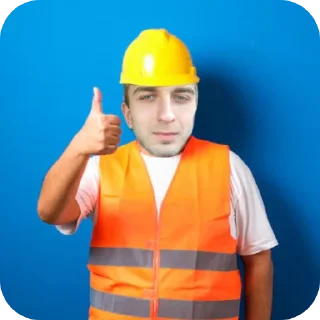 Стикер VladisLove the builder 👷‍♂️ - 4