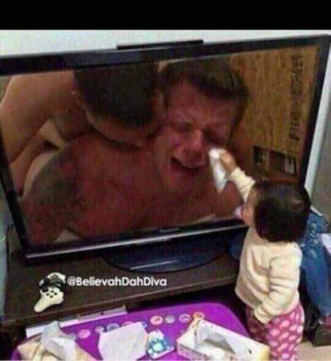 text human face baby