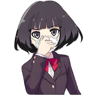 Sticker Властная-тян 2 @nyasticks - 11