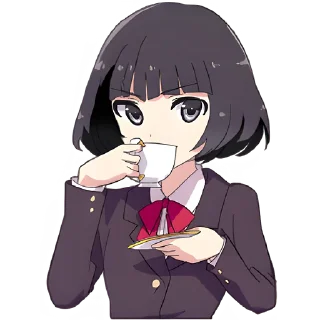 Sticker Властная-тян 2 @nyasticks - 0