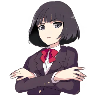 Sticker Властная-тян 2 @nyasticks - 6