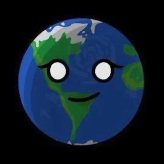 Sticker Земля • @sticbot - 9