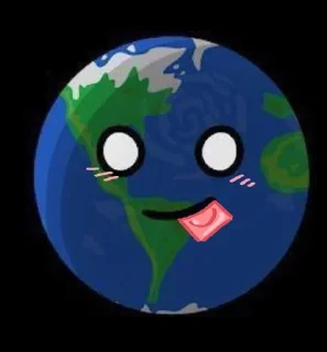 Sticker Земля • @sticbot - 0