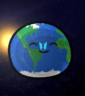 Sticker Земля • @sticbot - 8