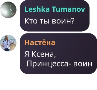 Sticker Воины - 4