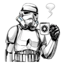 Sticker Звездные войны @StikerDi - 8