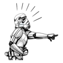 Sticker Звездные войны @StikerDi - 1