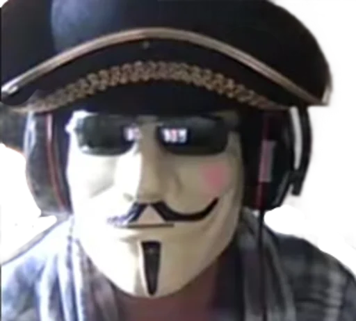 cartoon helmet person