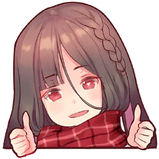 Sticker Волчья любовь @Nyasticks - 4