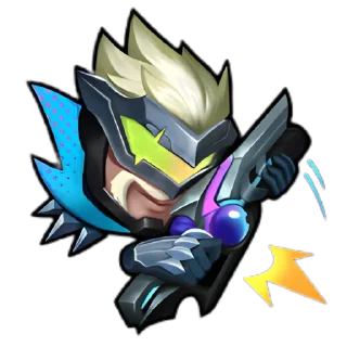 Sticker WildEmotes pack 1 (PACK 2 - @vollchee ) - 3