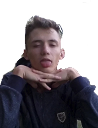 person human face clothing