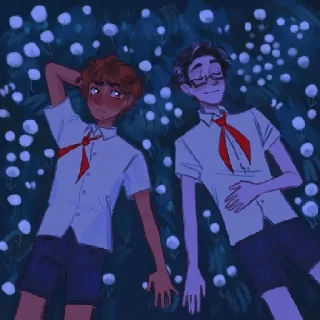 Стикер Володечка и Юрочка - 11