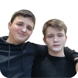 Sticker Волоебики - 11