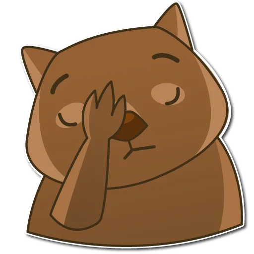 Sticker Вомбат - 4