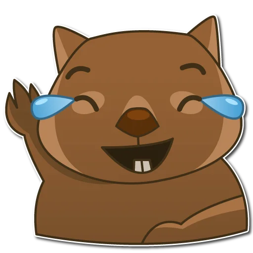 Sticker Вомбат - 3