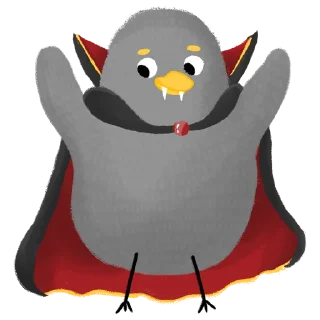 Sticker Джуниор-ворона - 2