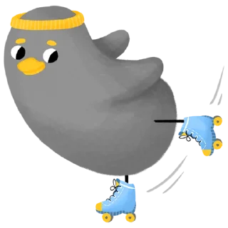 Sticker Джуниор-ворона - 1