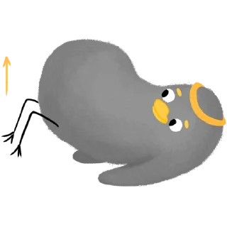 Sticker Джуниор-ворона - 11