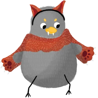 Sticker Джуниор-ворона - 3