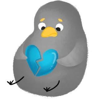 Sticker Джуниор-ворона - 4