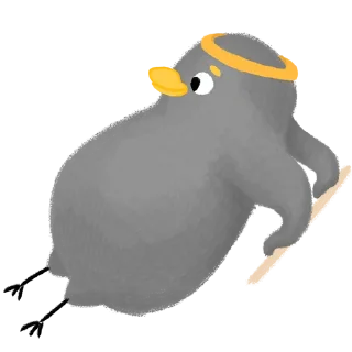 Sticker Джуниор-ворона - 8