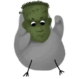 Sticker Джуниор-ворона - 5