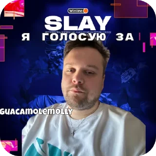 Sticker SLAY 2024 twitch.tw/MixaLich___ - 2