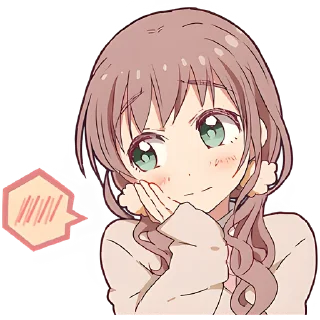 Sticker Вредная-чан @Nyasticks - 9