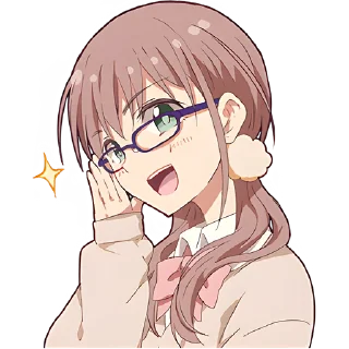 Sticker Вредная-чан @Nyasticks - 7