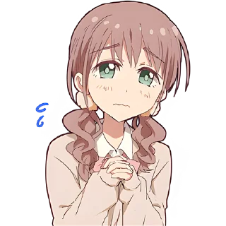 Sticker Вредная-чан @Nyasticks - 1