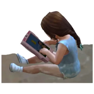 Стикер Всратый симс 4 - 8