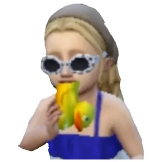 Стикер Всратый симс 4 - 10