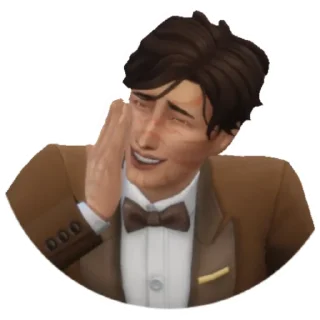 Стикер Всратый симс 4 - 5