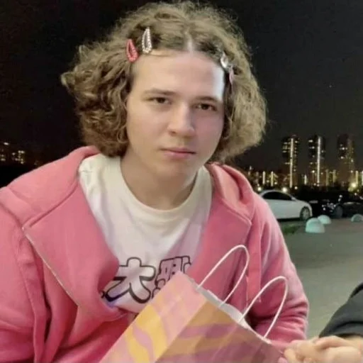 person human face clothing