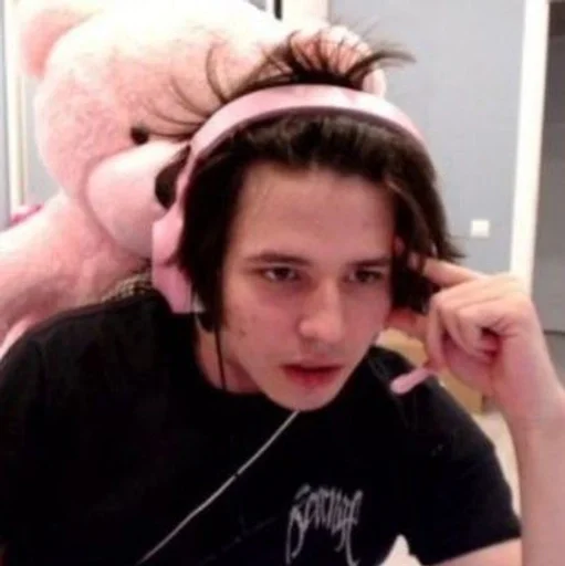 person indoor human face