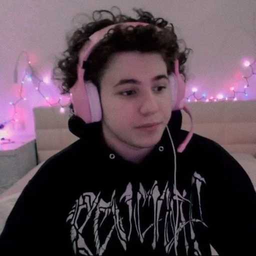 human face clothing headphones