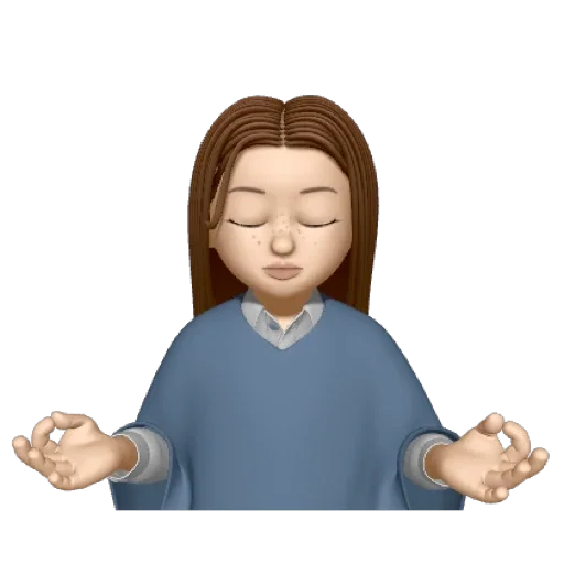 cartoon human face person