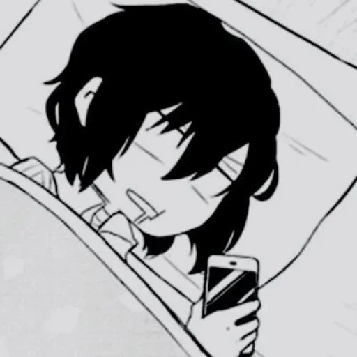 Sticker Dazai(Manga)’@Snxwman - 0