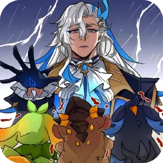 Стикер ДВП genshin : @SnegSpace - 11