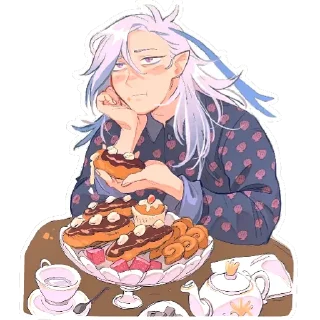 Стикер ДВП genshin : @SnegSpace - 1