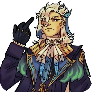 Стикер ДВП genshin : @SnegSpace - 0