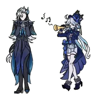 Стикер ДВП genshin : @SnegSpace - 5