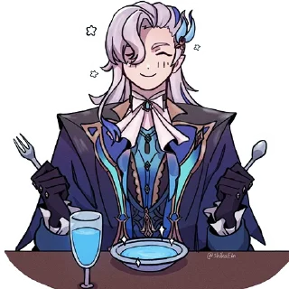 Стикер ДВП genshin : @SnegSpace - 9