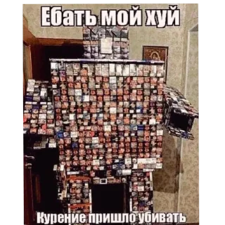 Стикер Выебал козу - 8